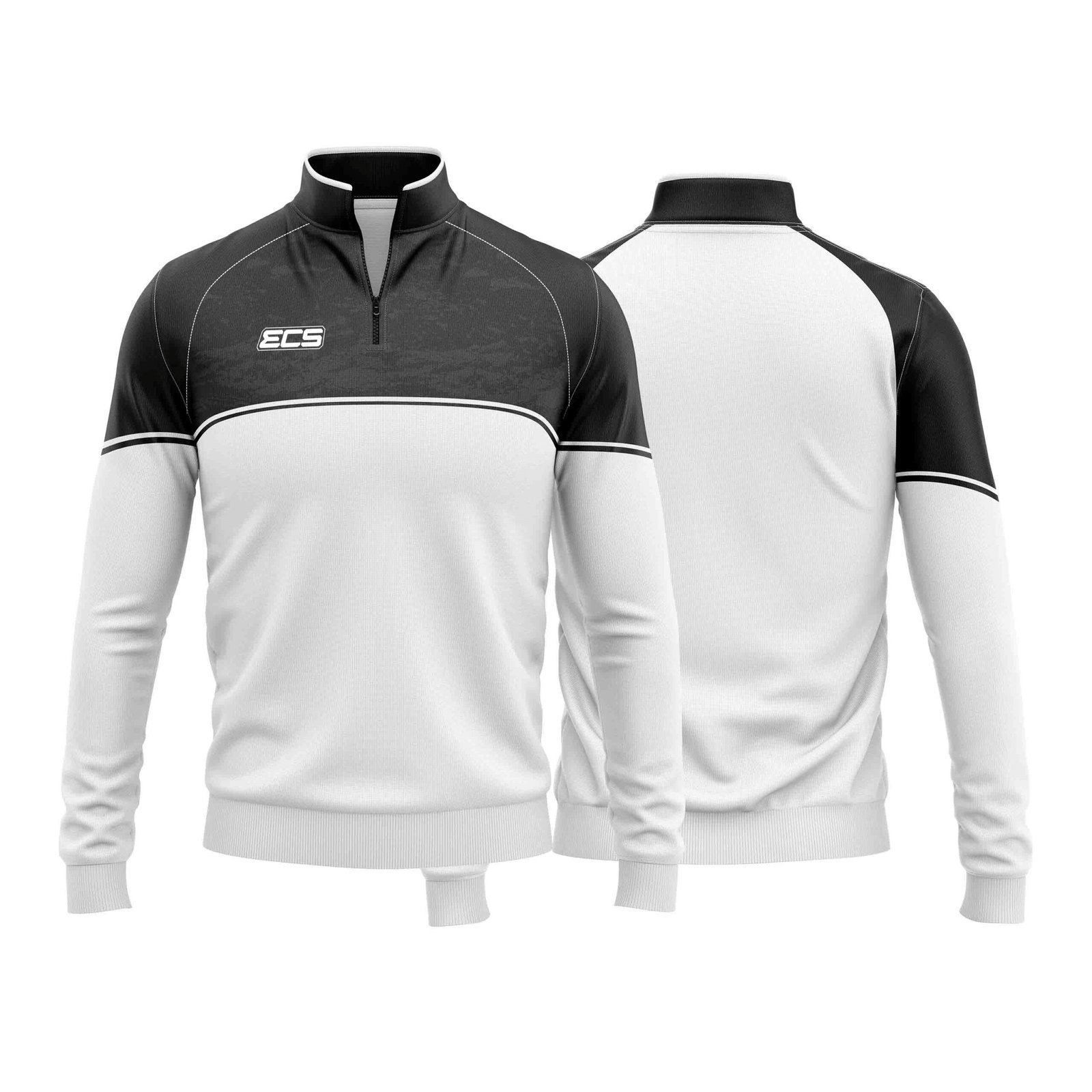 ECS Quarter‑Zip Training Top – Zenith (Range 5) - C13 | Semi‑Custom Teamwear