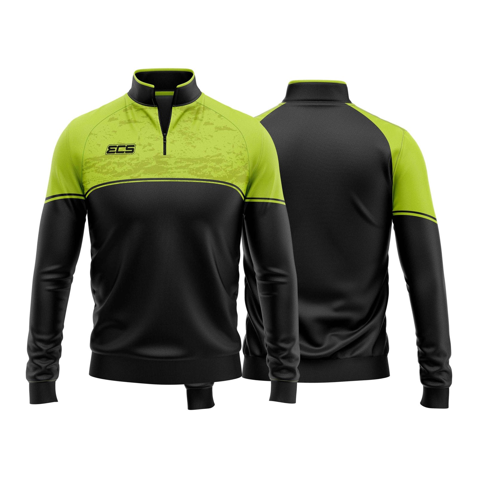 ECS Quarter‑Zip Training Top – Zenith (Range 5) - C1 | Semi‑Custom Teamwear