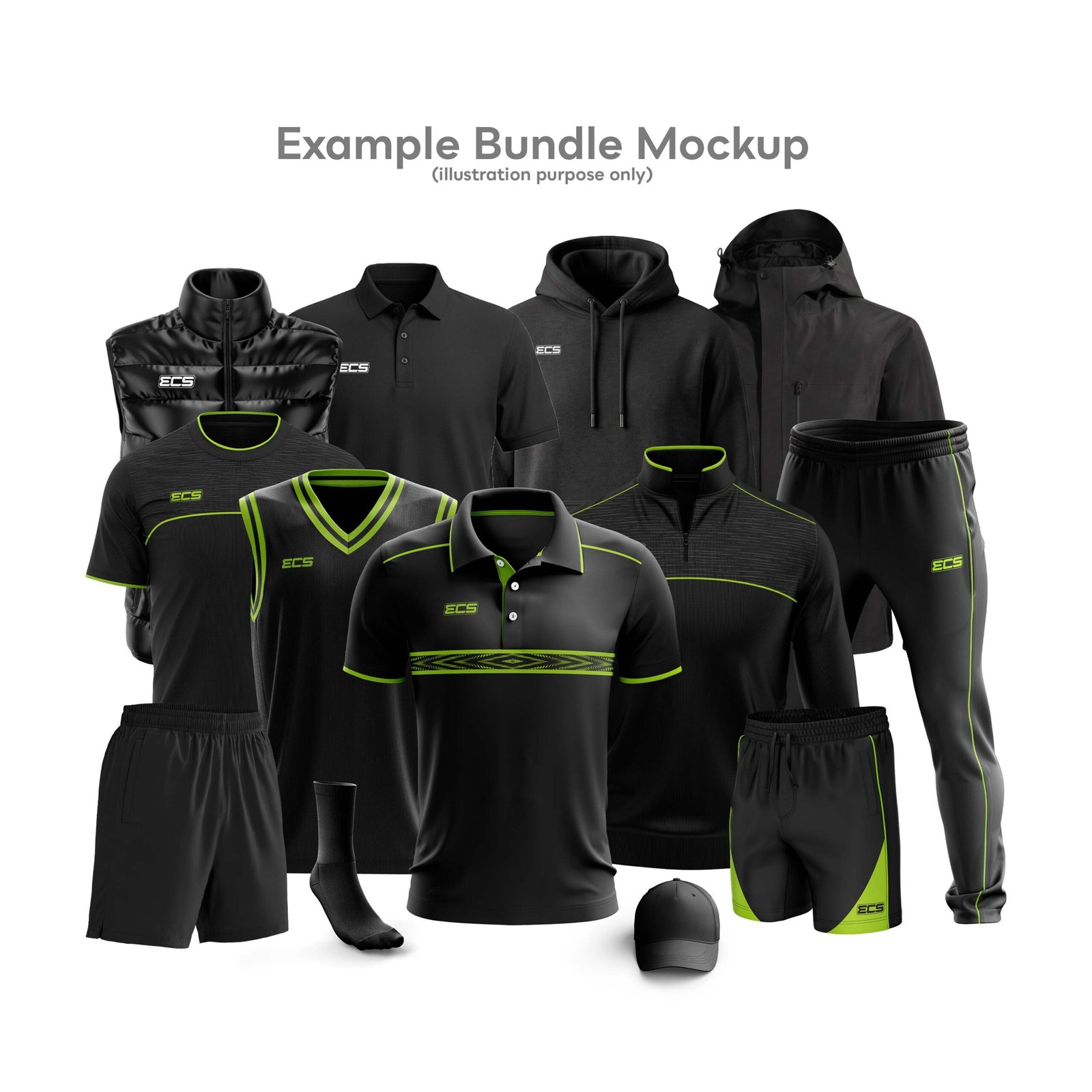 ECS Club Match Bundle (13 pcs) | MOQ 15+ Bundles