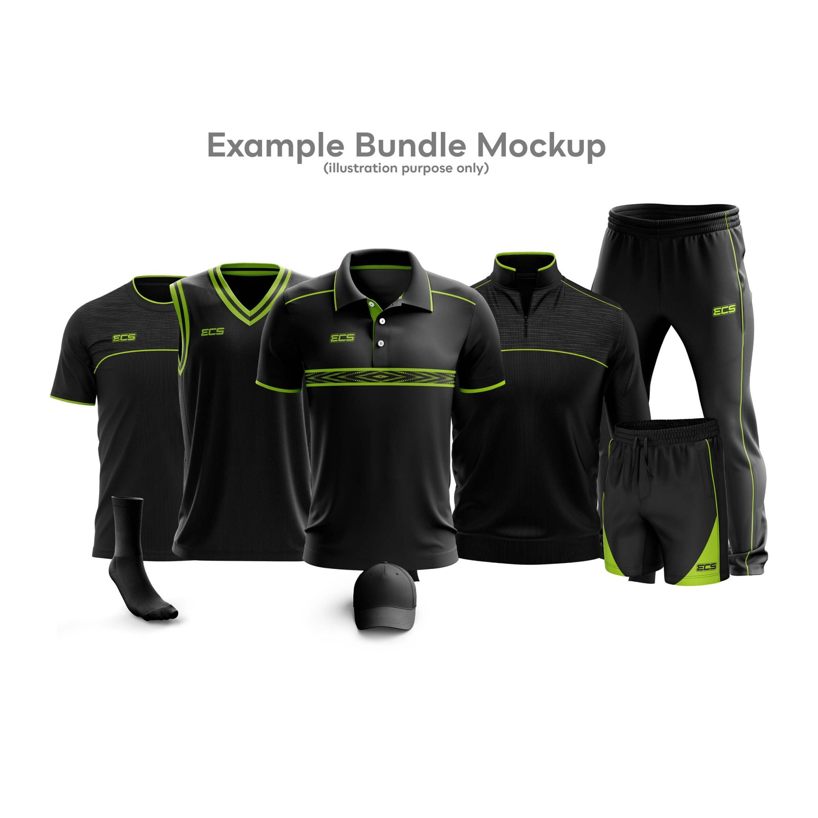 ECS Club Match Bundle (8 pcs) | MOQ 15+ (Bundles)
