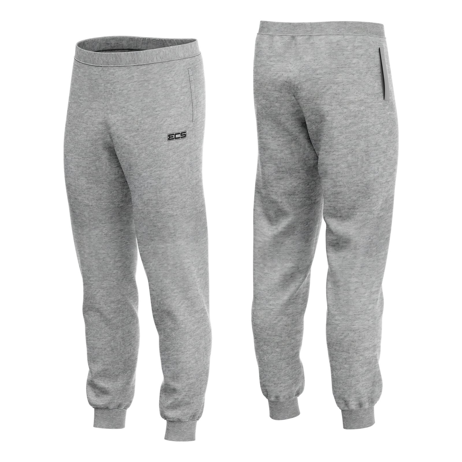 ECS Leisurewear Joggers in Heather Grey | Off‑Field Essential