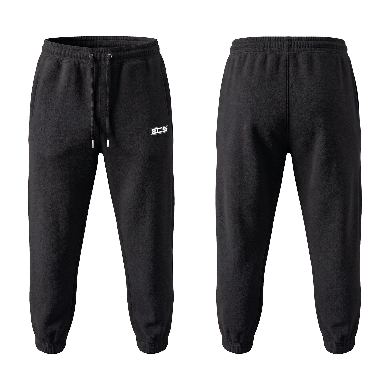 ECS Leisurewear Sweatpants in Black | Off‑Field Essential