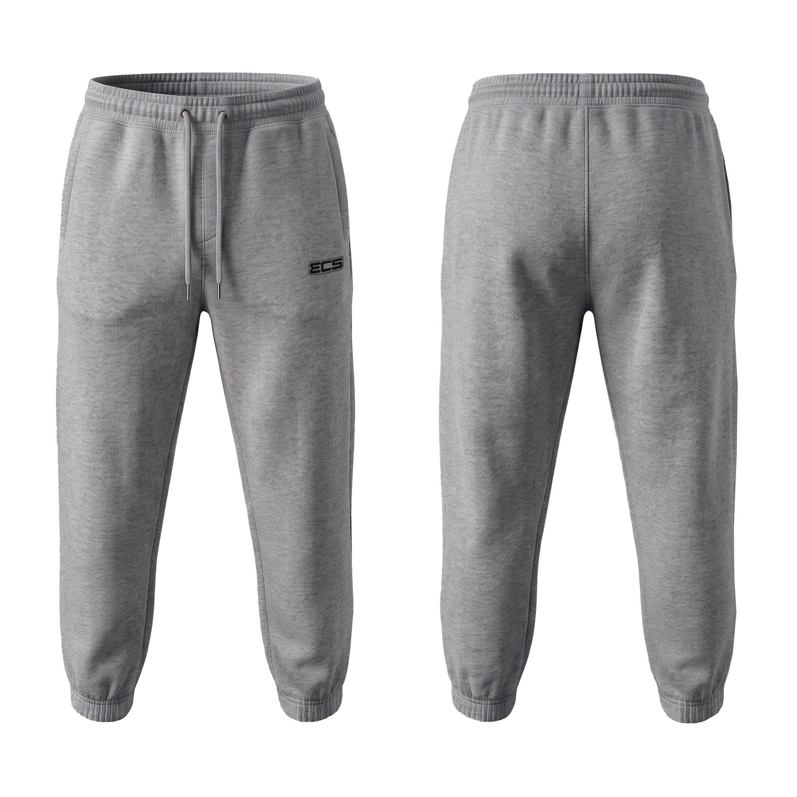 ECS Leisurewear Sweatpants in Heather Grey | Off‑Field Essential