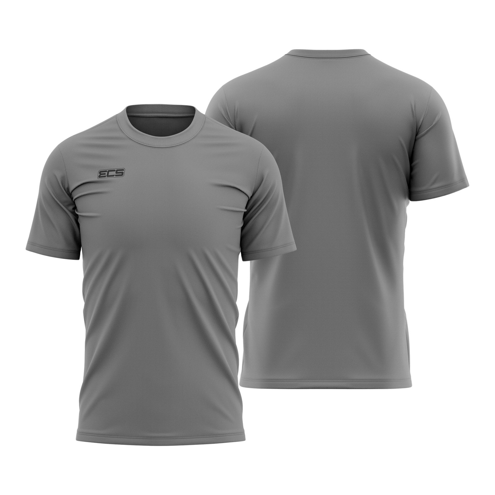 ECS Leisurewear T‑Shirt in Grey | Off‑Field Essential