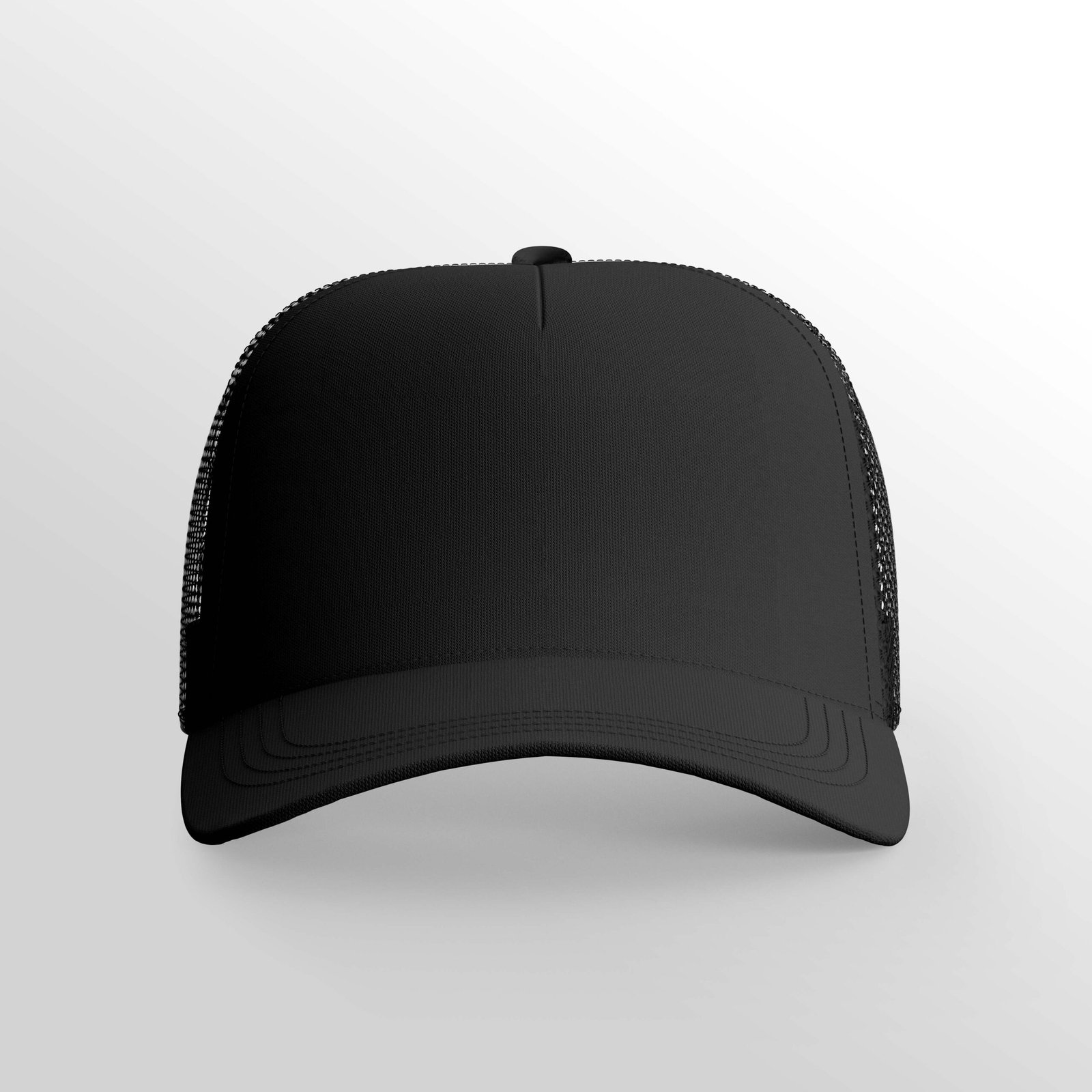 ECS Trucker Cap in Black | Off‑Field Essential