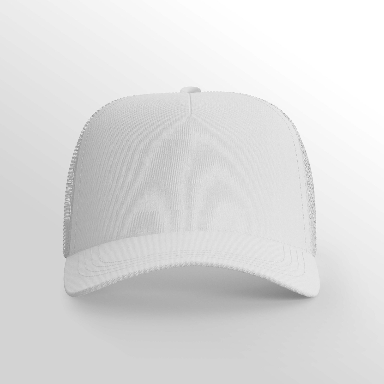 ECS Trucker Cap in White | Off‑Field Essential