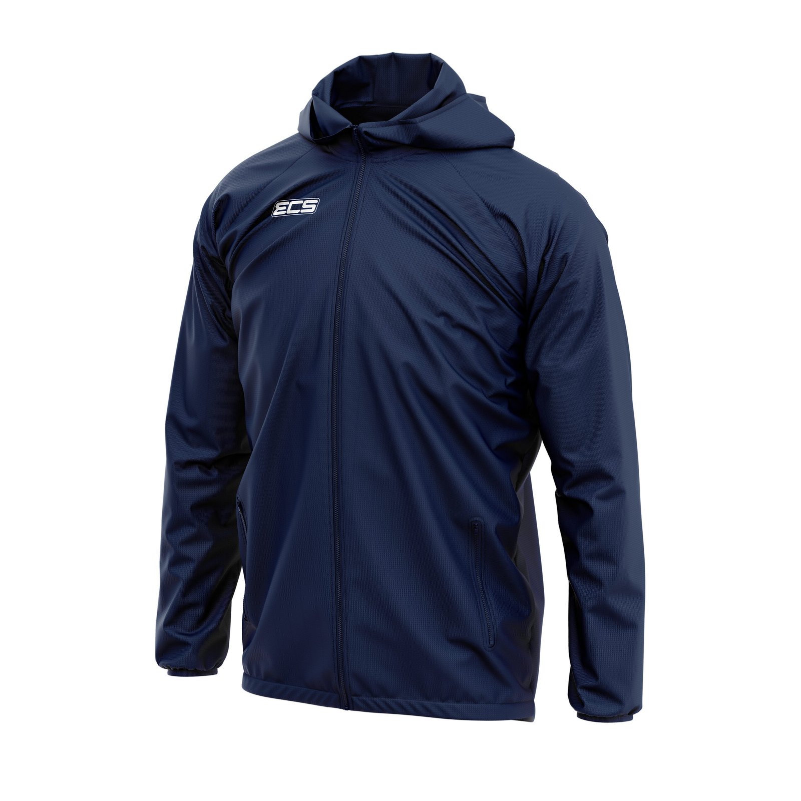 ECS Windbreaker Jacket in Navy Blue | Off‑Field Essential